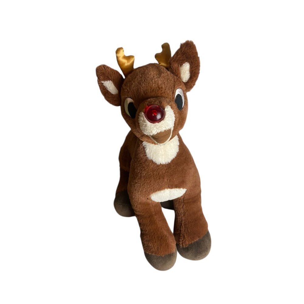 Build a Bear Workshop Rudolph the Red Nosed Reindeer Stuffed Animal Plush 16''